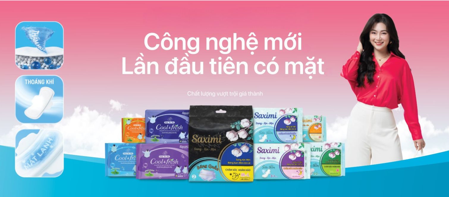 Băng vệ sinh Saximi