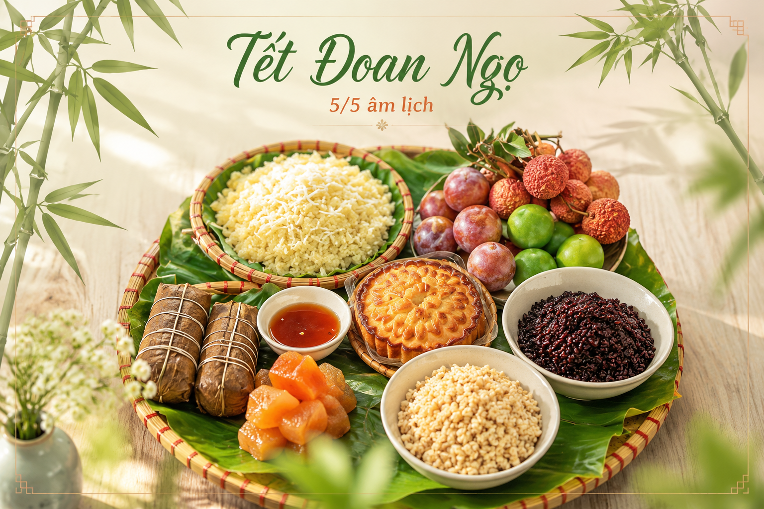 mâm cúng tết đoan ngọ